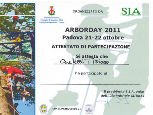 Arborday 2011 Padova – Tiziano Ceretelli